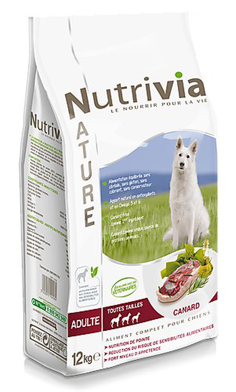 Nutrivia Nature - Croquettes Canard Pour Chien De Moyenne Et Grande Taille 3 Nutrivia Nature - Croquettes Canard Pour Chien De Moyenne Et Grande Taille