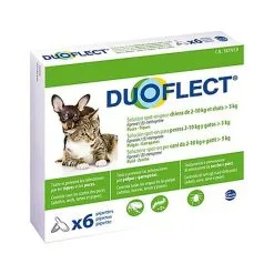 Duoflect - Pipettes Antiparasitaire De 2 à 10Kg Pour Chien Et Chat - X6