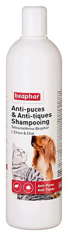 Beaphar - Shampoing Antiparasitaire Pour Chiens Et Chats - 500ml 3 Beaphar - Shampoing Antiparasitaire Pour Chiens Et Chats - 500ml