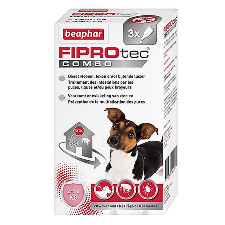 Beaphar - Pipettes Anti-tiques Fiprotec Combo Pour Petit Chien - X3 3 Beaphar - Pipettes Anti-tiques Fiprotec Combo Pour Petit Chien - X3