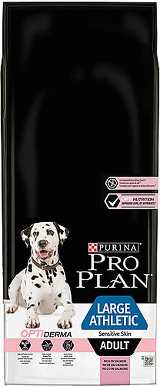 Pro Plan - Croquettes OPTIDERMA Large Athletic Sensitive Skin Saumon Pour Chien - 14Kg 3 Pro Plan - Croquettes OPTIDERMA Large Athletic Sensitive Skin Saumon Pour Chien - 14Kg
