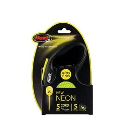 Flexi - Laisse New Neon Avec Cordon De 5m Pour Chien S -Nourriture pour chien Soldes 25401