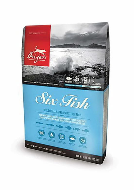 Orijen - Croquettes Six Fish Pour Chien 3 Orijen - Croquettes Six Fish Pour Chien