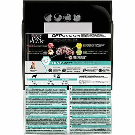 Pro Plan - Croquettes OPTIDIGEST Small & Mini Adult Sans Céréales Dinde Pour Chien 3 Pro Plan - Croquettes OPTIDIGEST Small & Mini Adult Sans Céréales Dinde Pour Chien