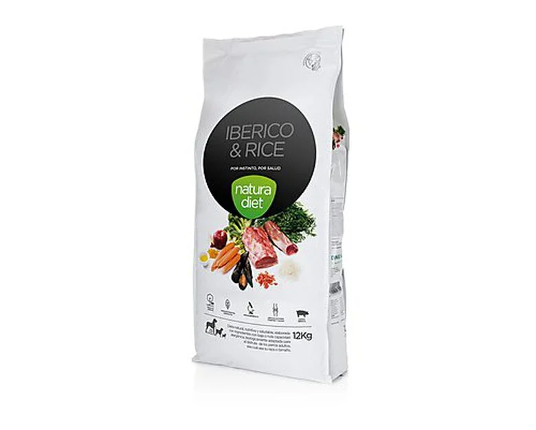 Natura Diet - Croquettes Iberico & Rice Porc Pour Chien 4 Natura Diet - Croquettes Iberico & Rice Porc Pour Chien – Image 2