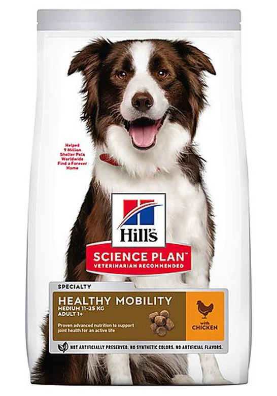 Hill's Science Plan - Croquettes Healthy Mobility Medium Adult Poulet Pour Chien - 12Kg 3 Hill's Science Plan - Croquettes Healthy Mobility Medium Adult Poulet Pour Chien - 12Kg