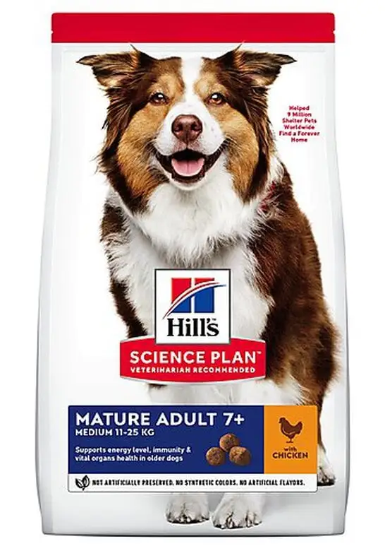 Hill's Science Plan - Croquettes Active Longevity Medium Mature 7+ Poulet Pour Chien - 12Kg 3 Hill's Science Plan - Croquettes Active Longevity Medium Mature 7+ Poulet Pour Chien - 12Kg