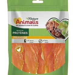 Animalis Nature - Friandises Escalope De Poulet Pour Chien - 1Kg