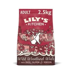 Lily's Kitchen - Croquettes Canard Saumon Et Chevreuil Sans Céréales Pour Chien - 2,5Kg