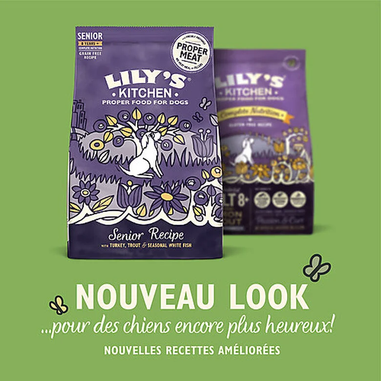 Lily's Kitchen - Croquettes Dinde Et Truite Senior Sans Céréales Pour Chien - 2,5Kg 5 Lily's Kitchen - Croquettes Dinde Et Truite Senior Sans Céréales Pour Chien - 2,5Kg – Image 3