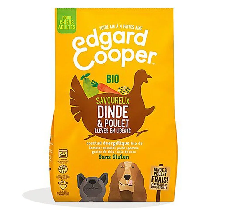 Edgard & Cooper - Croquettes BIO à La Dinde Et Poulet Pour Chien - 2,5Kg 3 Edgard & Cooper - Croquettes BIO à La Dinde Et Poulet Pour Chien - 2,5Kg