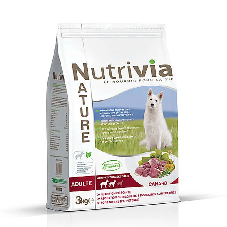 Nutrivia Nature - Croquettes Canard Pour Chien De Moyenne Et Grande Taille 5 Nutrivia Nature - Croquettes Canard Pour Chien De Moyenne Et Grande Taille – Image 3