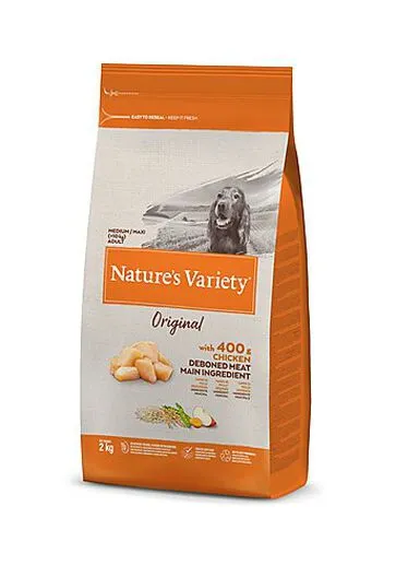 Nature's Variety - Croquettes Original Adulte Au Poulet Pour Chien - 2Kg 3 Nature's Variety - Croquettes Original Adulte Au Poulet Pour Chien - 2Kg