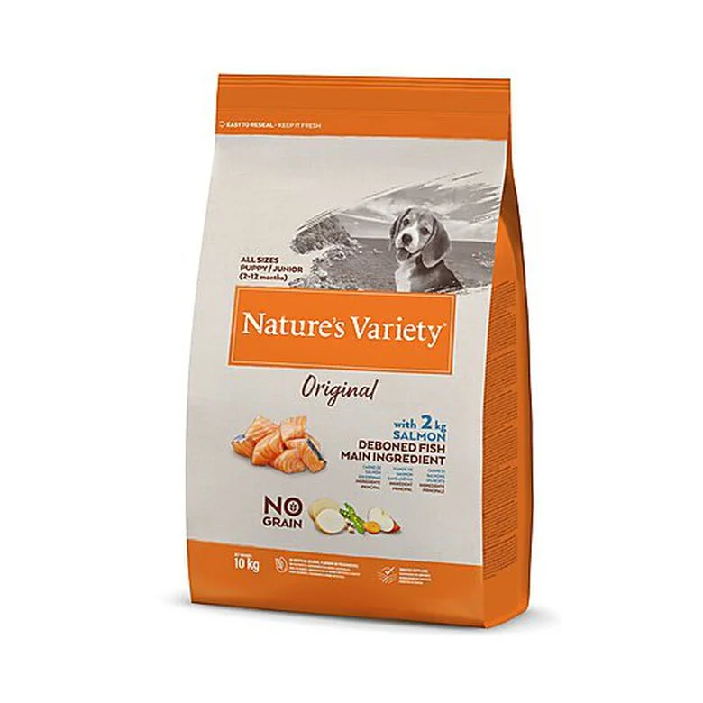 Nature's Variety - Croquettes Original Puppy Au Saumon Pour Chien - 10Kg 3 Nature's Variety - Croquettes Original Puppy Au Saumon Pour Chien - 10Kg
