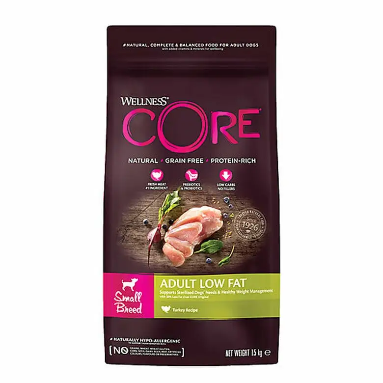 Wellness CORE - Croquettes Light Poulet Et Dinde Pour Chien Petite Race - 1,5Kg 3 Wellness CORE - Croquettes Light Poulet Et Dinde Pour Chien Petite Race - 1,5Kg