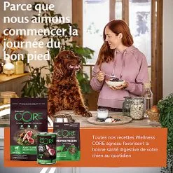 Wellness CORE - Croquettes à L'Agneau Pour Chien De Toutes Races - 1,8Kg 13 Wellness CORE - Croquettes à L'Agneau Pour Chien De Toutes Races - 1,8Kg -Nourriture pour chien Soldes 64199