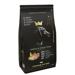 Comme Un Roi - Croquettes Agneau Et Poulet Frais Pour Chiot - 6kg