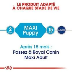 Royal Canin - Croquettes Maxi Puppy Pour Chiot 17 Royal Canin - Croquettes Maxi Puppy Pour Chiot -Nourriture pour chien Soldes 66813