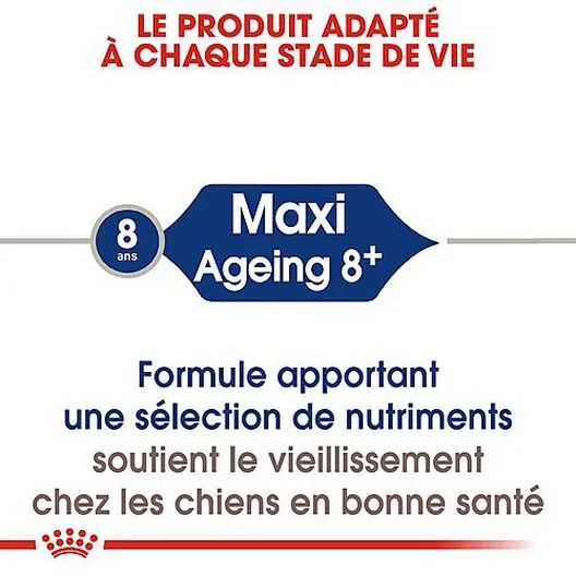 Royal Canin - Croquettes Maxi Ageing 8+ Pour Chien Senior - 3Kg 4 Royal Canin - Croquettes Maxi Ageing 8+ Pour Chien Senior - 3Kg – Image 2