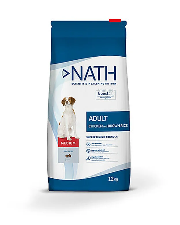 Nath - Croquettes Medium Adult Au Poulet Pour Chien - 12Kg 3 Nath - Croquettes Medium Adult Au Poulet Pour Chien - 12Kg