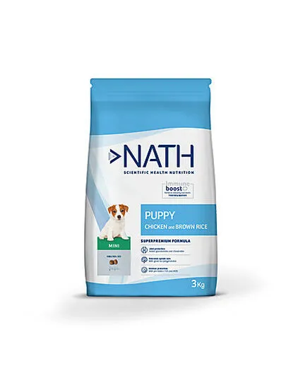 Nath - Croquettes Mini Puppy Au Poulet Pour Chiot - 3Kg 3 Nath - Croquettes Mini Puppy Au Poulet Pour Chiot - 3Kg