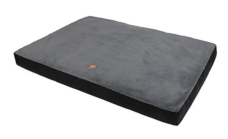 Animalis - Matelas Tissu Suédine Noir Et Gris Pour Chien - 120x75x12cm 3 Animalis - Matelas Tissu Suédine Noir Et Gris Pour Chien - 120x75x12cm