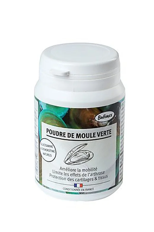 Bubimex - Poudre De Moules Vertes Pour Chien - 60g 3 Bubimex - Poudre De Moules Vertes Pour Chien - 60g