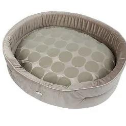 Wouapy - Corbeille Prestige Spot Taupe Pour Chien - T74
