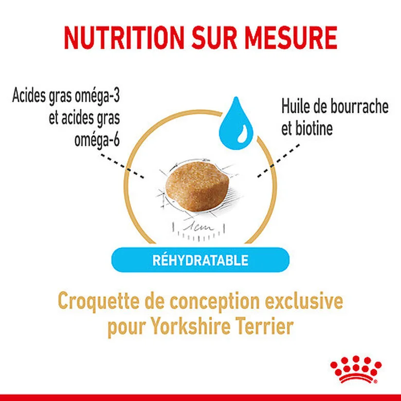 Royal Canin - Croquettes Yorkshire Terrier Adult 8+ Pour Chiens Seniors - 1,5Kg 5 Royal Canin - Croquettes Yorkshire Terrier Adult 8+ Pour Chiens Seniors - 1,5Kg – Image 3