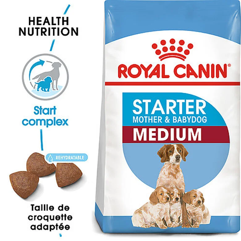Royal Canin - Croquettes Starter Mother & Babydog Medium Pour Chiennes Et Chiots - 4KG 3 Royal Canin - Croquettes Starter Mother & Babydog Medium Pour Chiennes Et Chiots - 4KG