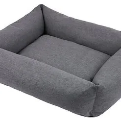 Wouapy - Sofa à Mémoire De Forme Gris Pour Chiens - 80x65x20cm