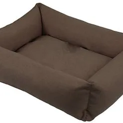 Wouapy - Sofa à Mémoire De Forme Marron Pour Chiens - 100x80x20cm