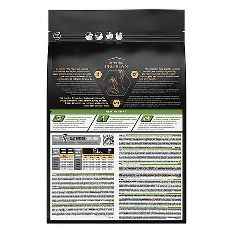 Pro Plan - Croquettes HEALTHY START Large Athletic Poulet Pour Chiot - 3Kg 5 Pro Plan - Croquettes HEALTHY START Large Athletic Poulet Pour Chiot - 3Kg – Image 3