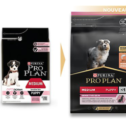 Pro Plan - Croquettes OPTIDERMA Medium Sensitive Skin Saumon Pour Chiot - 3Kg -Nourriture pour chien Soldes 75315
