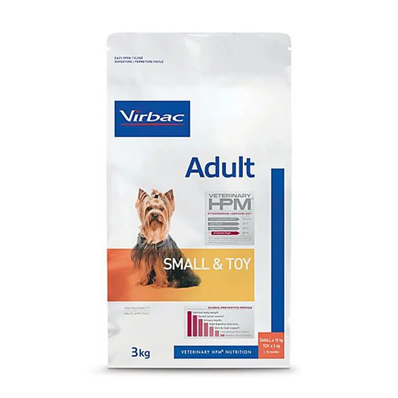 Virbac - Croquettes Veterinary HPM Adult Small & Toy Dog Pour Chiens - 3Kg 3 Virbac - Croquettes Veterinary HPM Adult Small & Toy Dog Pour Chiens - 3Kg