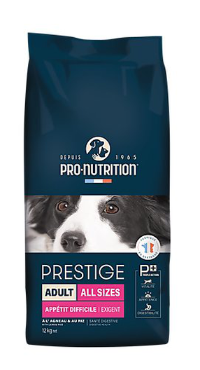 Pro Nutrition Pro-nutrition - Croquettes Prestige Adult All Sizes à L'Agneau Pour Chiens Difficiles - 12Kg 3 Pro Nutrition Pro-nutrition - Croquettes Prestige Adult All Sizes à L'Agneau Pour Chiens Difficiles - 12Kg