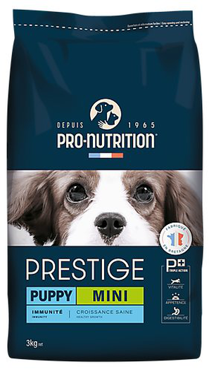 Pro Nutrition Pro-nutrition - Croquettes Prestige Mini Puppy Pour Chiots - 3Kg 3 Pro Nutrition Pro-nutrition - Croquettes Prestige Mini Puppy Pour Chiots - 3Kg