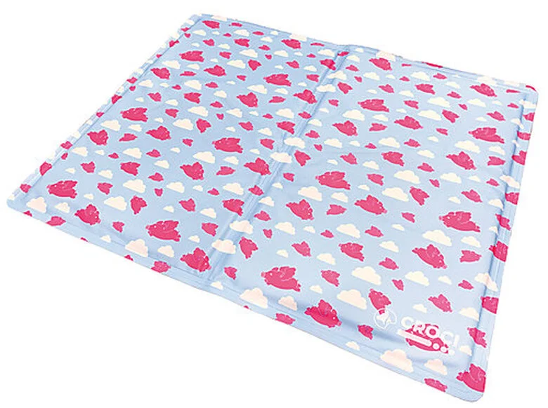 Croci - Tapis Rafraîchissant Chochon Volant Pour Chiens - 90x50cm 3 Croci - Tapis Rafraîchissant Chochon Volant Pour Chiens - 90x50cm